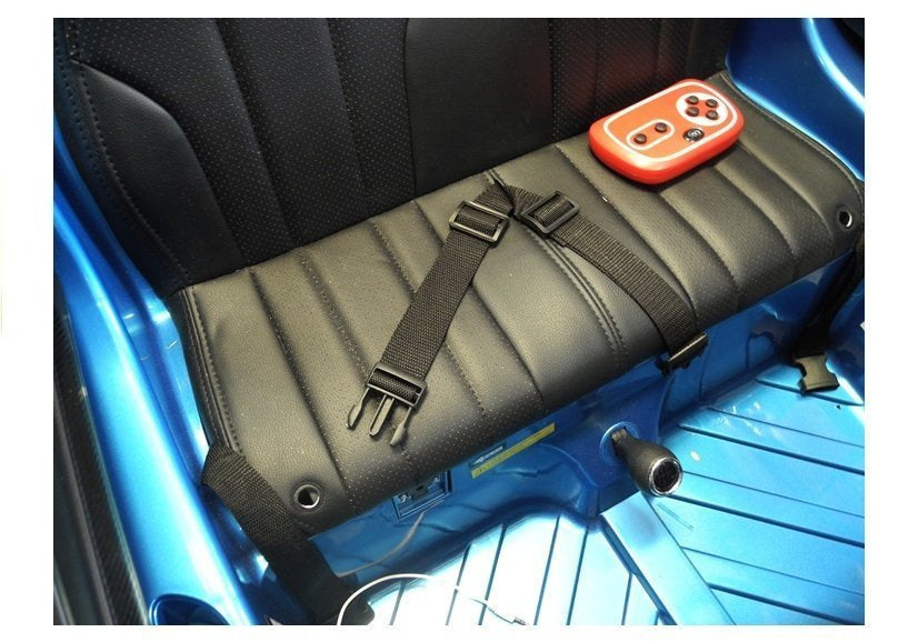 Dvivietis elektromobilis vaikams BMW X6M, raudonas lakuotas