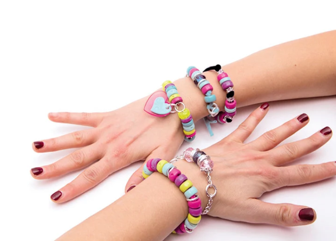 Spalvingas apyrankių kūrimo rinkinys „Crazy Chic“, Clementoni