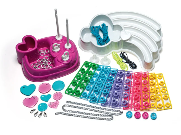 Spalvingas apyrankių kūrimo rinkinys „Crazy Chic“, Clementoni