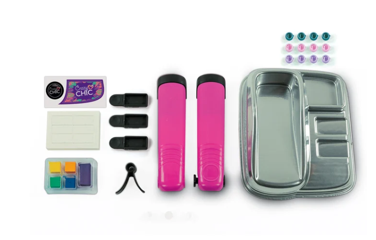 Plaukų dažymo “Crazy Chic” rinkinys vaikams, Clementoni 18773