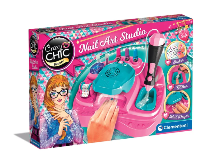 Manikiūro “Crazy Chic” rinkinys vaikams, Clementoni 18768