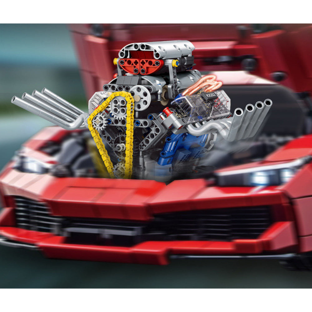 Statybinio konstruktoriaus rinkinys  „ENGINE POWERED KXING“ 665 vnt.