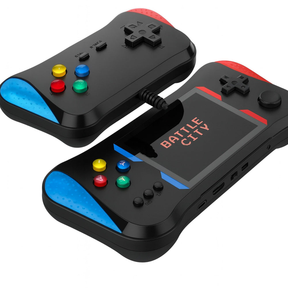 X7M nešiojama elektroninė konsolė 500 žaidimų 3,5 coliai