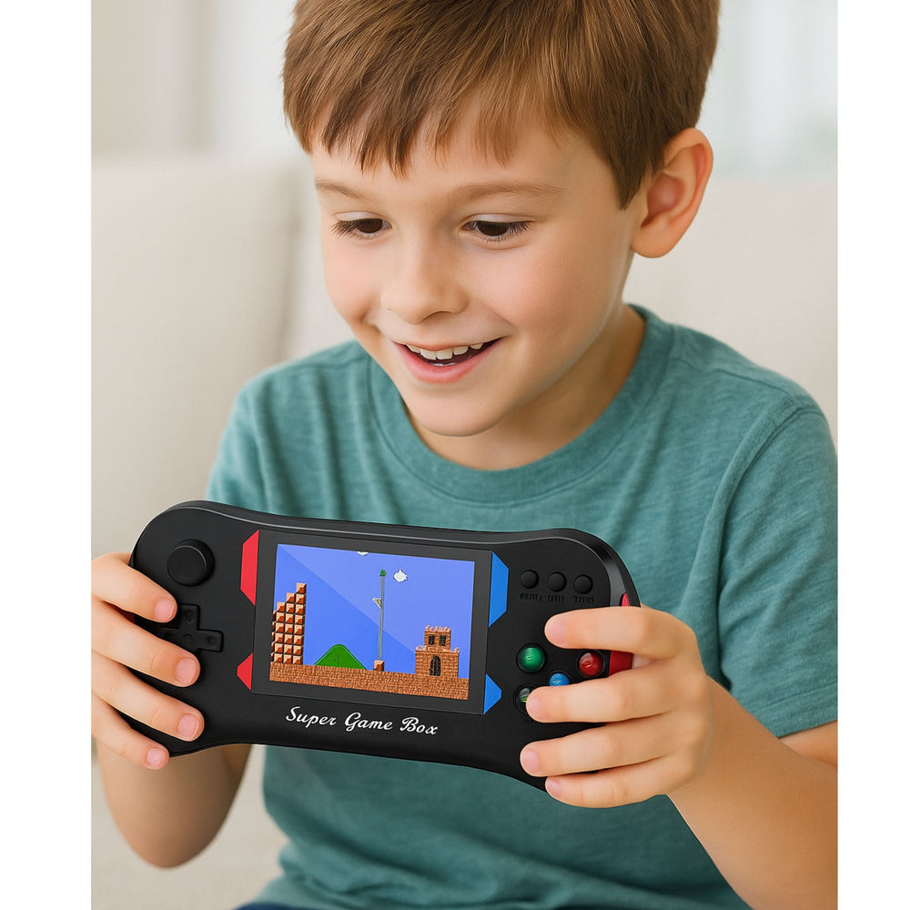 X7M nešiojama elektroninė konsolė 500 žaidimų 3,5 coliai