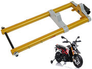 Motociklo Aprilia A007 priekinės šakės su ašimi