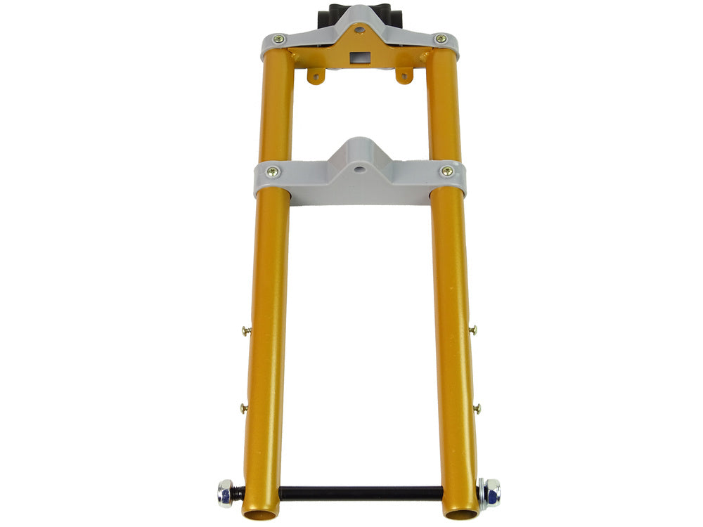 Motociklo Aprilia A007 priekinės šakės su ašimi