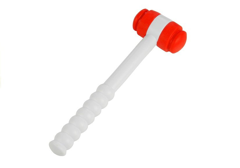 Arkadinis žaidimas švytinčios varlės su plaktuku