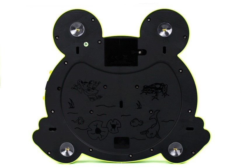 Arkadinis žaidimas švytinčios varlės su plaktuku