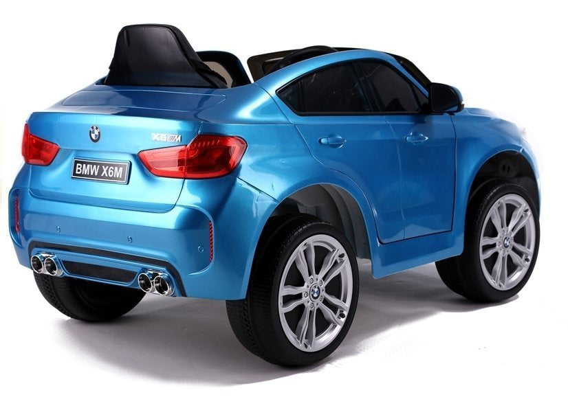 Elektromobilis vaikams BMW X6, mėlynas lakuotas