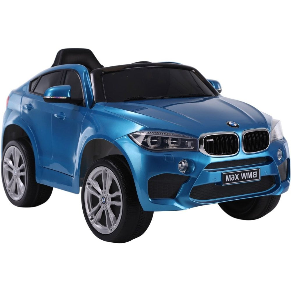 Elektromobilis vaikams BMW X6, mėlynas lakuotas