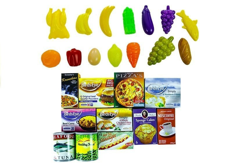 Maisto produktų pirkinių vežimėlis