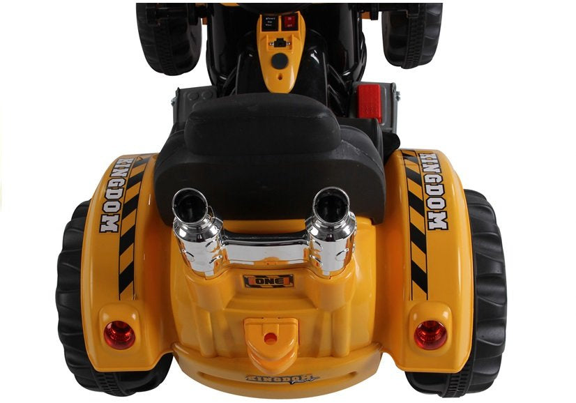 Elektrinis vaikiškas traktorius su krautuvu