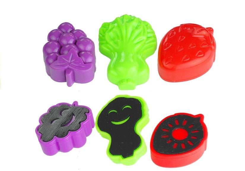 Didelė piešimo lenta su antspaudais, mėlynas