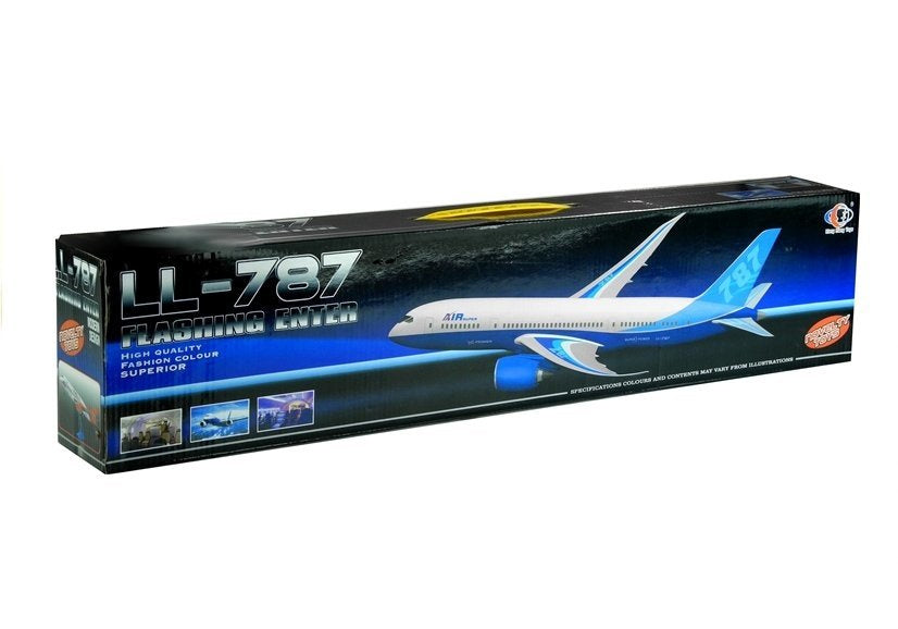 Didėlis važiuojantis lėktuvas su stovu 65 cm