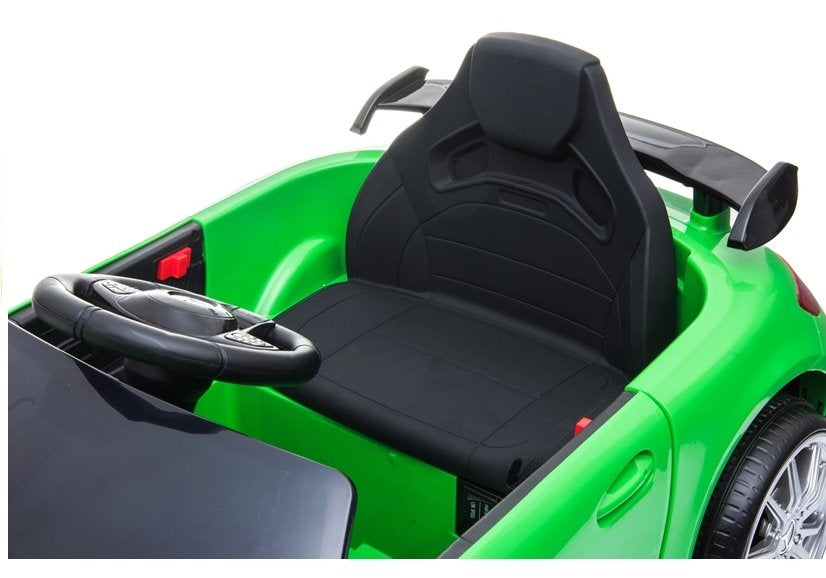 Vienvietis elektromobilis vaikams Mercedes GTR, žalias