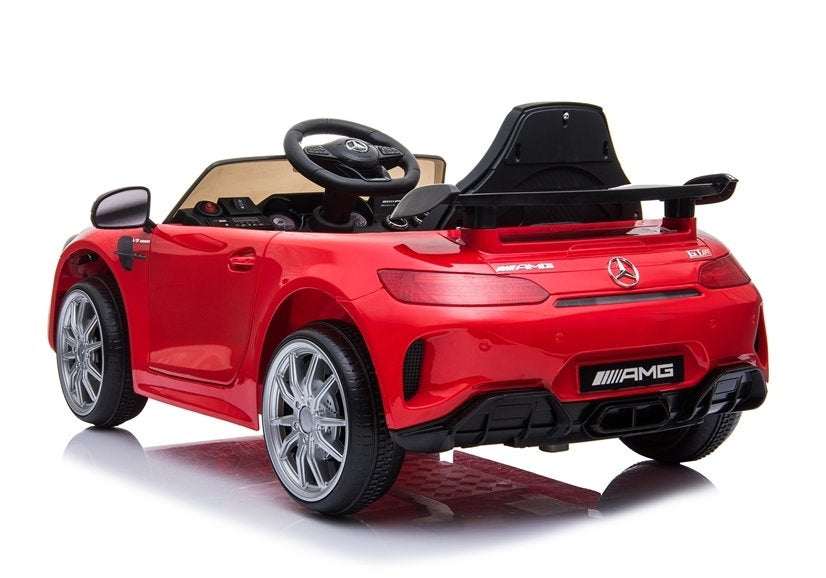 Vienvietis elektromobilis vaikams Mercedes GTR, raudonas