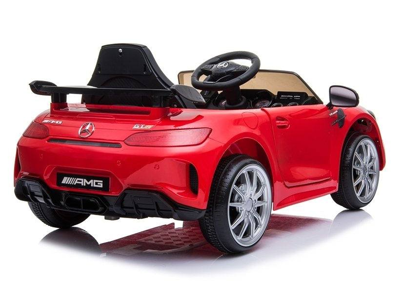 Vienvietis elektromobilis vaikams Mercedes GTR, raudonas