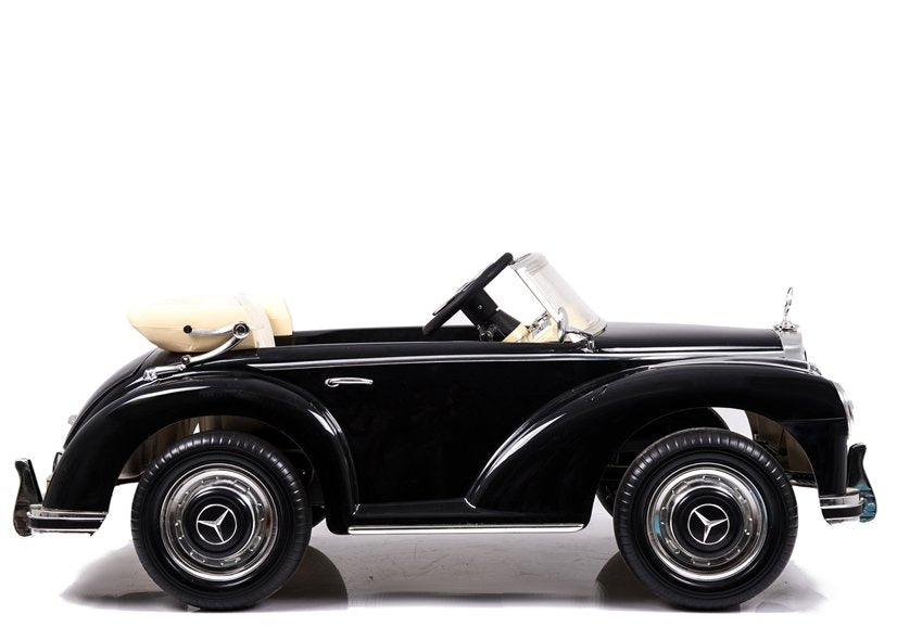 Vienvietis elektromobilis vaikams Mercedes 300S LS-618, juodas lakuotas