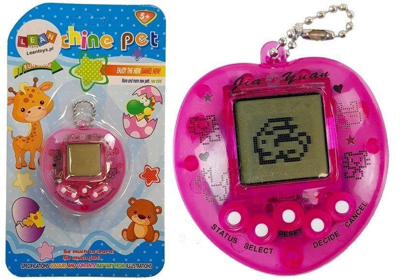 Elektroninis žaidimas „Tamagotchi“ , rožinis