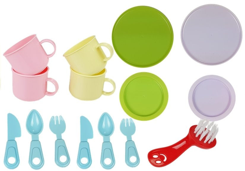 Žaislinė kriauklė vaikams su priedais