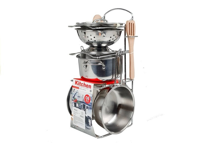 Kelių dalių virtuvės reikmenų rinkinys vaikams