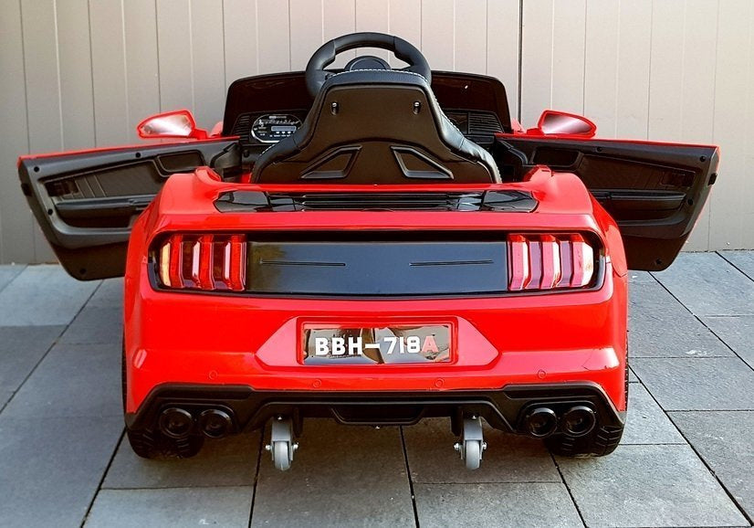 Vienvietis elektromobilis vaikams BBH-718A, raudonas