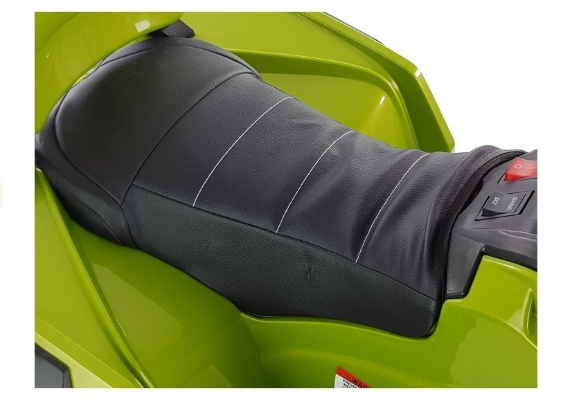 Elektrinis keturratis su guminiais ratais