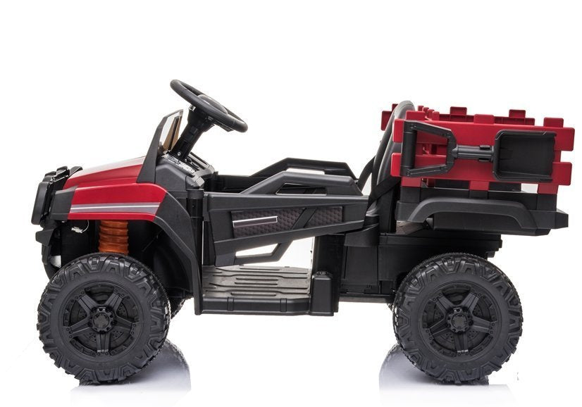 Vienvietis elektromobilis vaikams BDM0926, raudonas