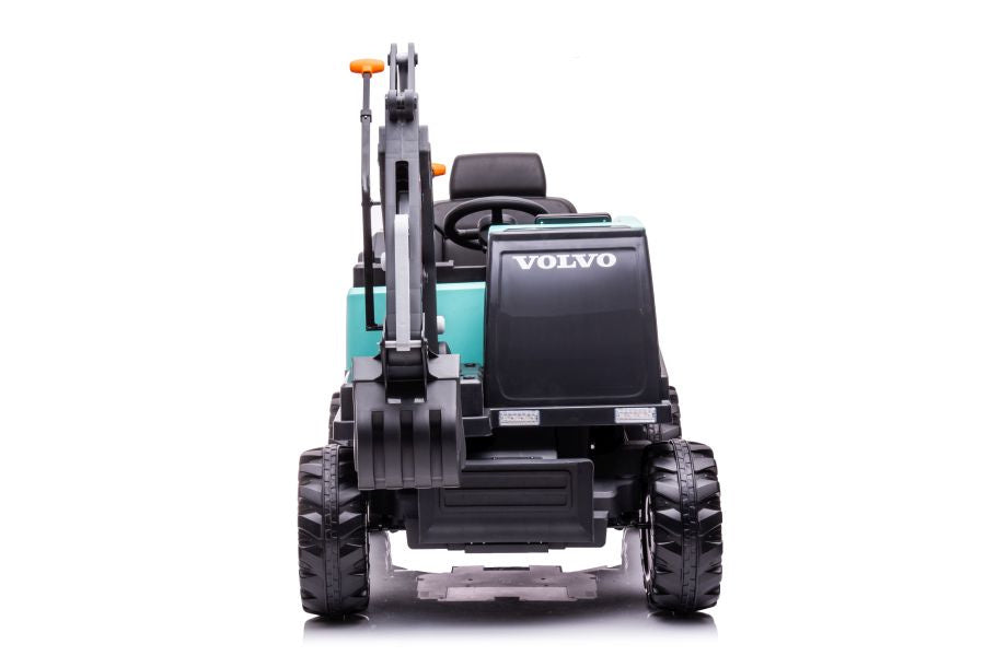 Elektromobilis vaikams ekskavatorius Volvo DK-VE888, mėlynas