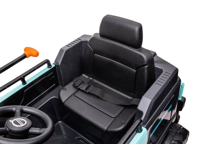 Elektromobilis vaikams ekskavatorius Volvo DK-VE888, mėlynas