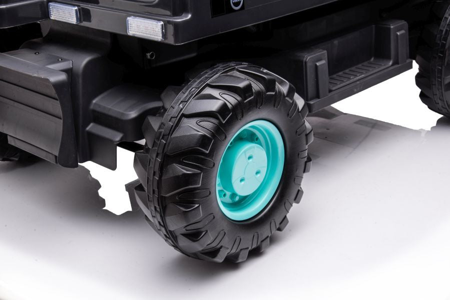 Elektromobilis vaikams ekskavatorius Volvo DK-VE888, mėlynas