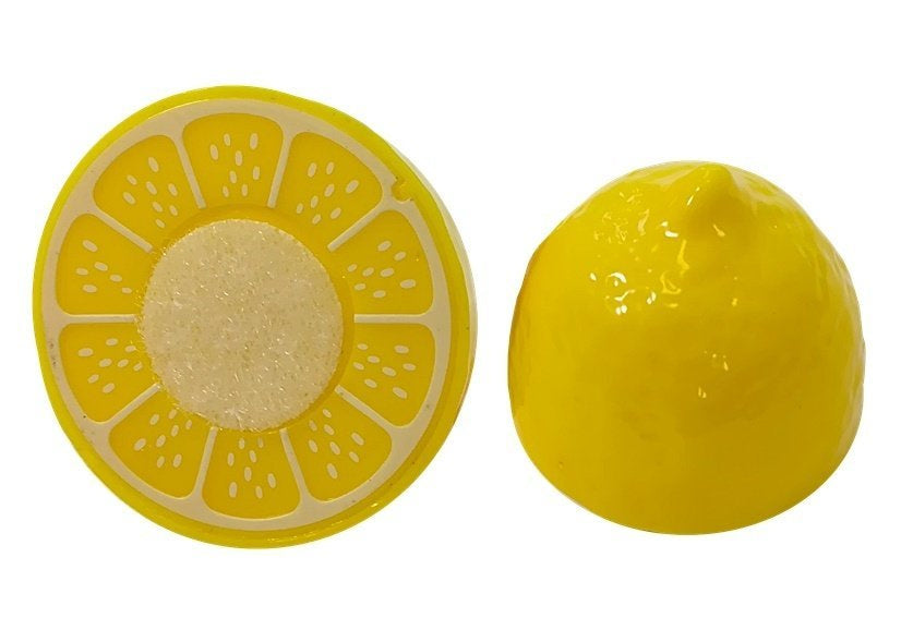 Žaislinė vaikiška virtuvėlė su priedais, oranžinė