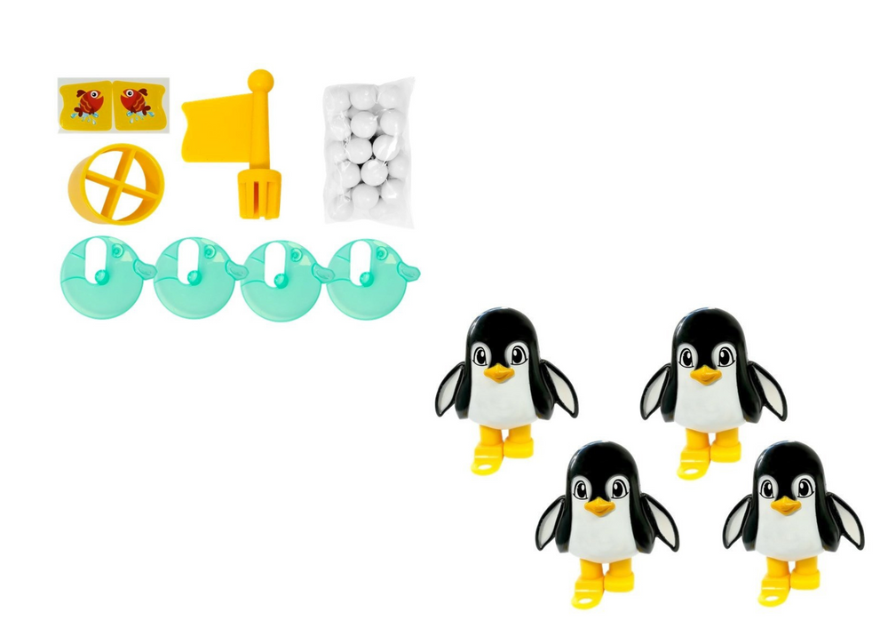 Arkadinis žaidimas vaikams „Pingvinai ledyne“