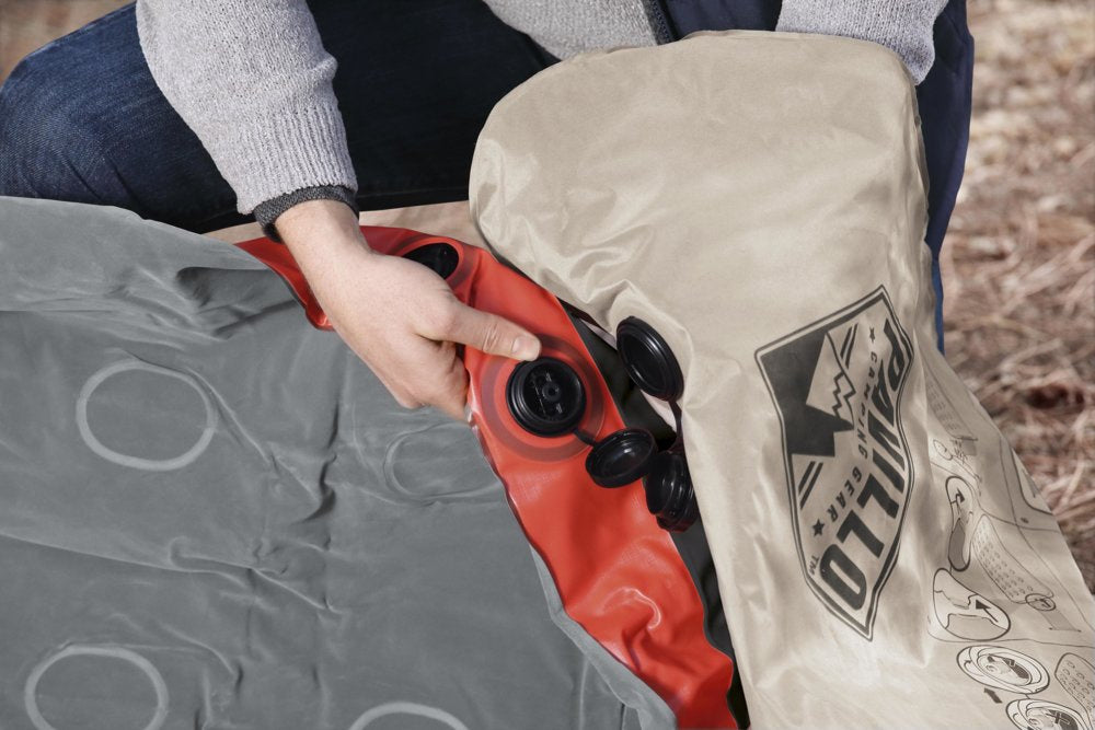 Pripučiamas turistinis čiužinys Pavillo Roll & Relax Queen, 203x152x22 cm