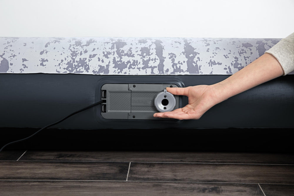 Pripučiamas čiužinys su pompa 203 x 152 x 30 cm Bestway 67836