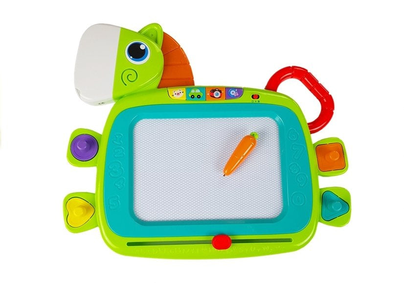 Magnetinė piešimo lenta su spalvomis ir antspaudais