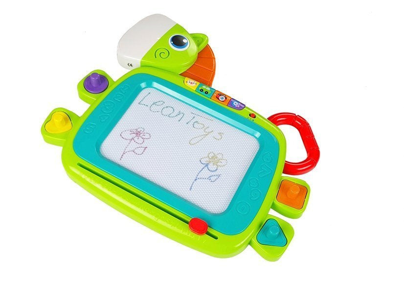 Magnetinė piešimo lenta su spalvomis ir antspaudais