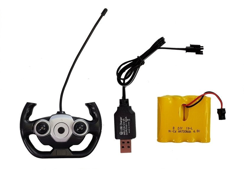 Nuotoliniu būdu valdomas gaisrinis automobilis su kopėčiomis