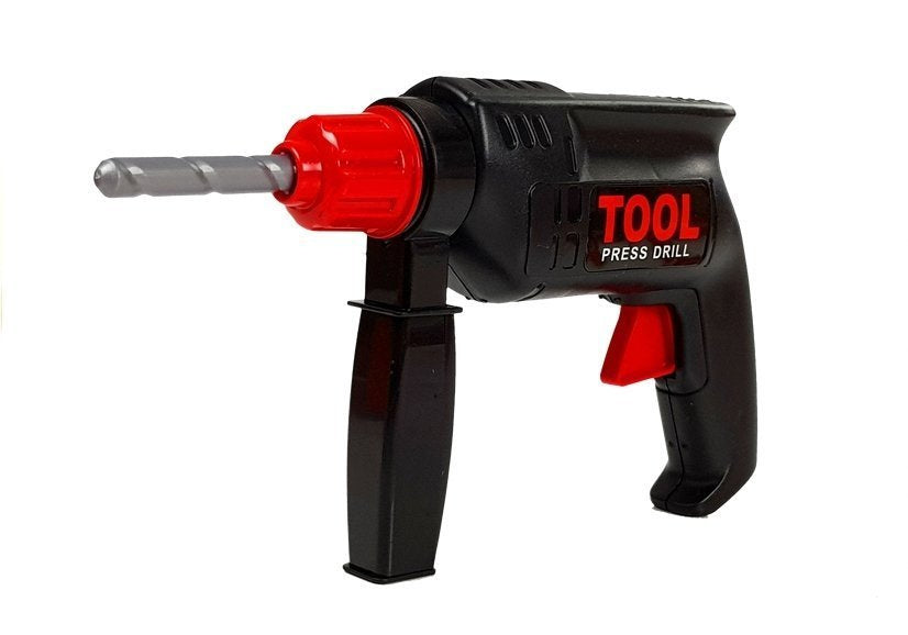 Vaikiškas gręžtuvas su akiniais