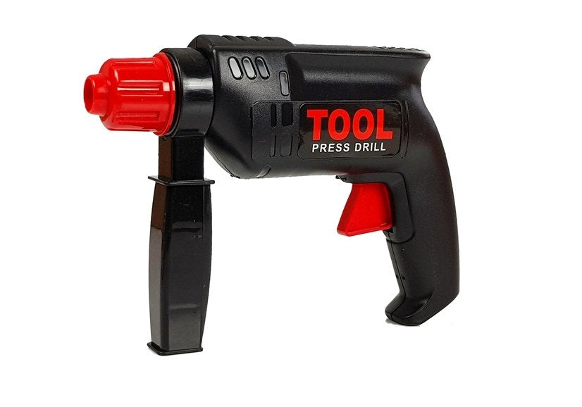 Vaikiškas gręžtuvas su akiniais