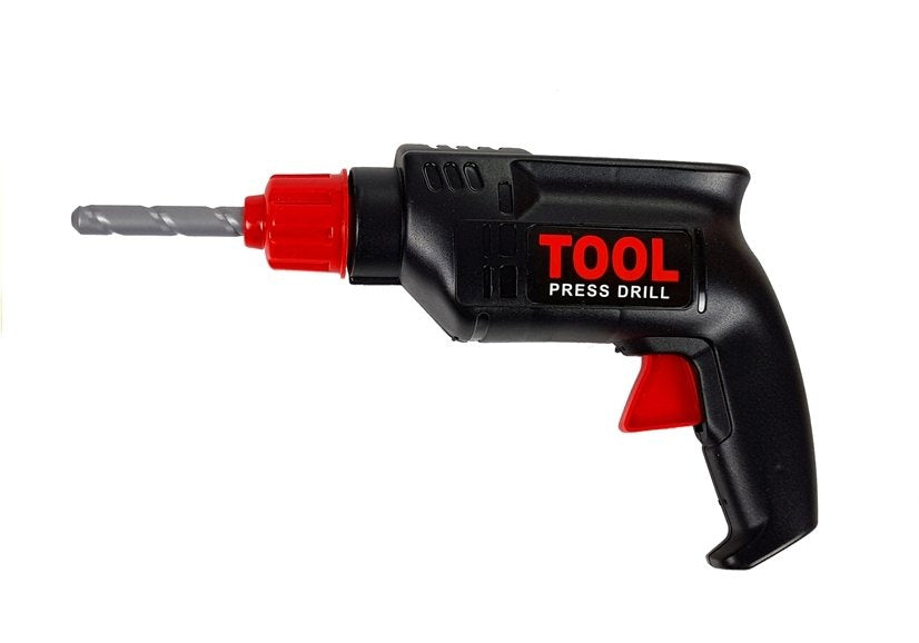 Vaikiškas gręžtuvas su akiniais