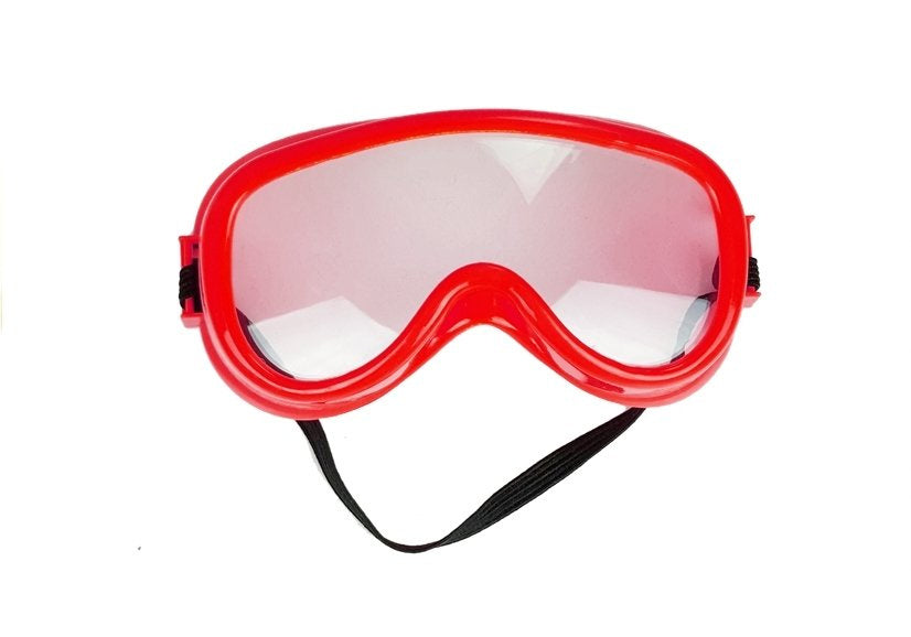 Vaikiškas gręžtuvas su akiniais