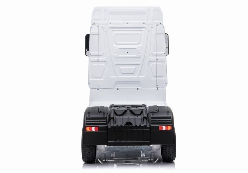 Vaikiškas elektromobilis sunkvežimis Mercedes Actros baltas