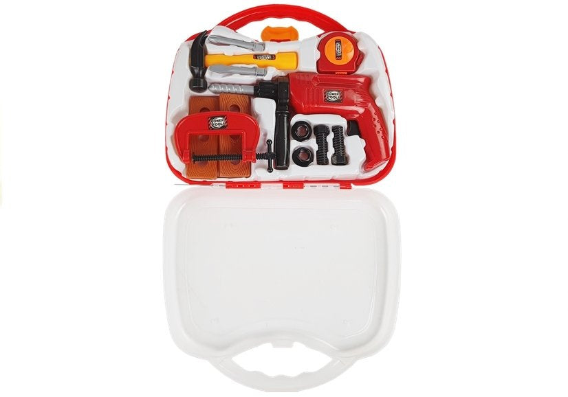 Įrankių rinkinys mažajam meistrui lagamine