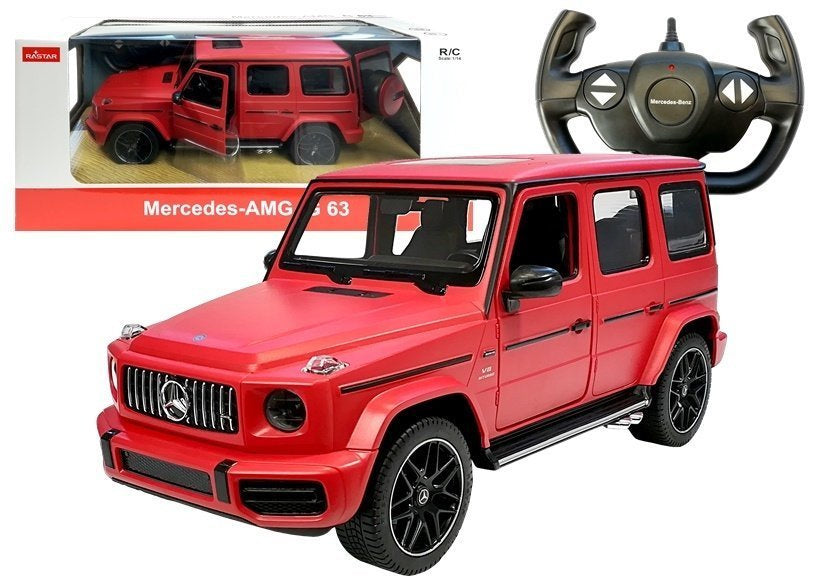 Nuotoliniu būdu valdomas Mercedes Benz G63 1:14 - Rastar