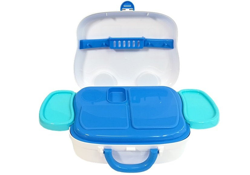 Gydytojo rinkinys su dėklu ir priedais