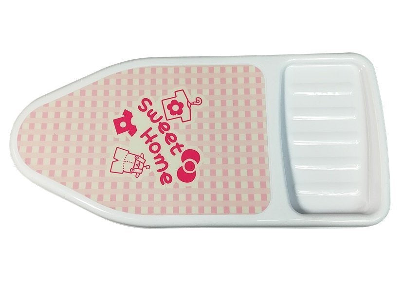 Rožinis lyginimo kompletas su priedais