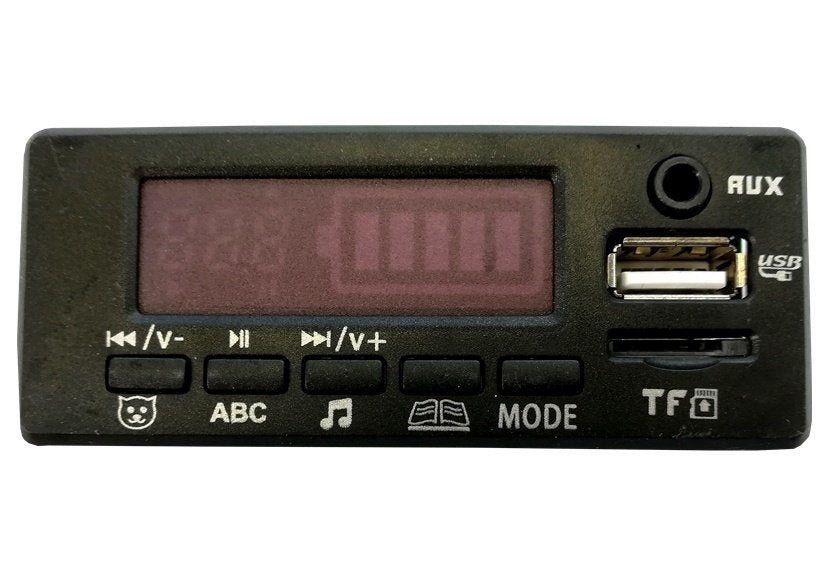 Muzikinis skydelis elektromobiliui HP012 XMX608