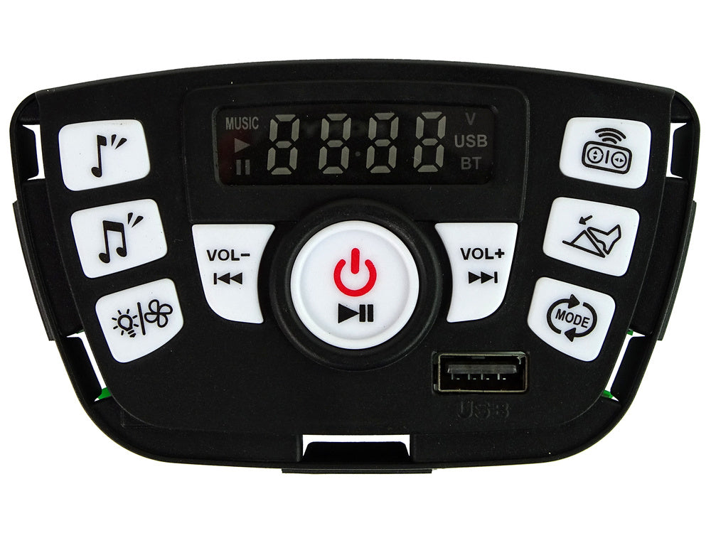 Muzikinis skydelis elektromobiliui BMW M6 GT3