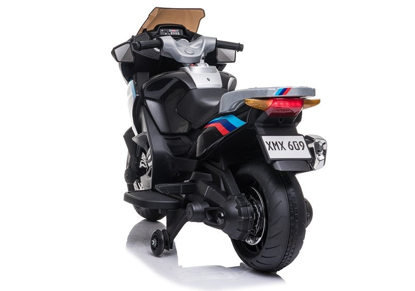 Vaikiškas elektrinis motociklas XMX609, juodas